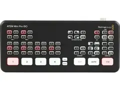 Blackmagic Design ATEM Mini Pro ISO HDMI Video Production Studio with 5-stream Recording Engine