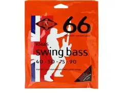 Rotosound RS66S Swing Bass 66 Stainless Steel Roundwound Bass Guitar Strings - .040-.090 Standard Short Scale 4-string