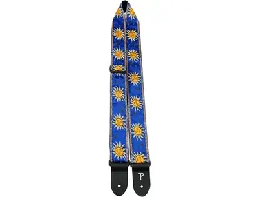 Perri's Jacquard Guitar Strap Blue Suns