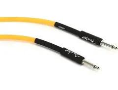 Fender 0990810113 Professional Series Glow in the Dark Orange Instrument Cable - 10 Feet main image