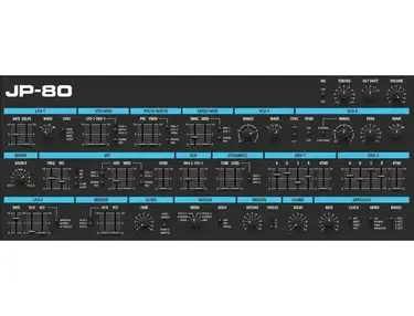 JP-80 Synthesizer Ensemble for REAKTOR