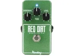 Keeley Red Dirt Overdrive Germanium Overdrive Pedal - Green Sparkle, Sweetwater Exclusive