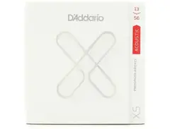 D'Addario XSAPB1356 Phosphor Bronze Coated Acoustic Guitar Strings - .013-.056 Medium