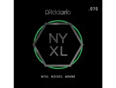 D'Addario NYNW070 Single NYXL Nickel Wound .070