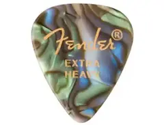 Fender 351 Extra Heavy Celluloid Picks - Abalone