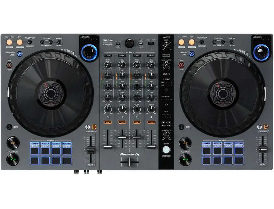 Pioneer DJ DDJ-FLX6 4-deck Rekordbox and Serato DJ Pioneer DJ DDJ-FLX6 4-deck Rekordbox and Serato DJ