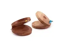Gear4Music Wooden Castanets main image