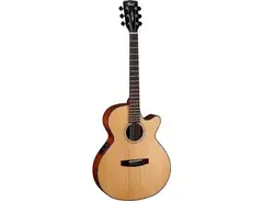 Cort Sfx-Ens Series Cutaway Acoustic-Electric Guitar Natural Satin main image