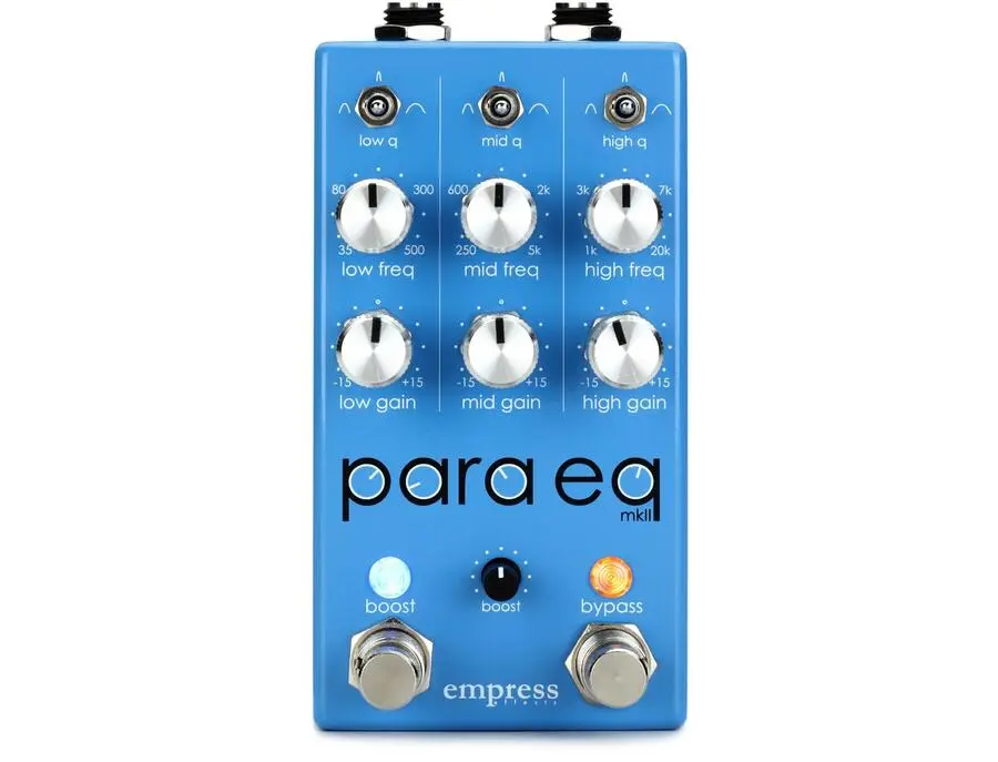 Empress ParaEQ MKII Equalizer and Boost Pedal - What To Know Empress ParaEQ MKII Equalizer and Boost Pedal - What To Know