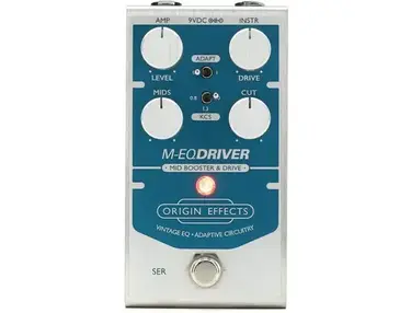 Origin Effects M-EQ Driver Mid Booster and Drive Pedal