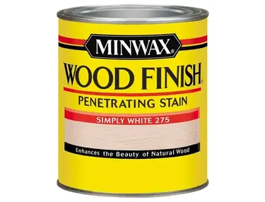 Minwax Wood Finish 275 Simply White Penetrating Stain