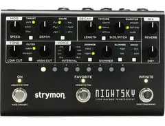 Strymon NightSky Time-warped Reverberator Pedal - Midnight Edition