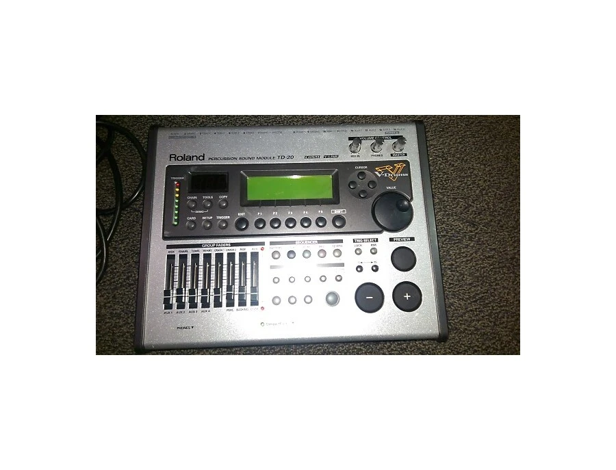 Roland TD-20 V-Drum Percussion Sound Module | Equipboard Roland TD-20 V-Drum Percussion Sound Module | Equipboard