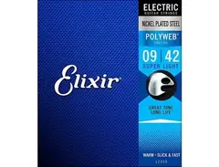 Elixir Polyweb Super Light (9-42) Electric Guitar Strings
