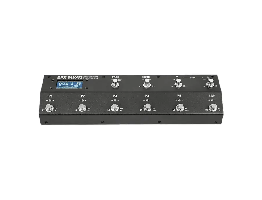 Musicom Lab EFX MK-VI Audio Controller | Equipboard Musicom Lab EFX MK-VI Audio Controller | Equipboard