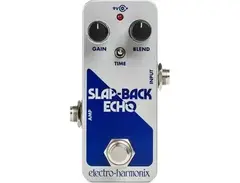 Electro-Harmonix Slap-Back Echo Reissue is a newer version of Electro-Harmonix EH-1315/EH-4700 Slap-Back Echo