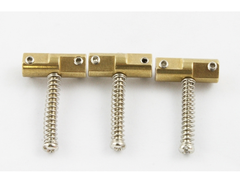 Wilkinson WTB 2-1/8" 54mm Vintage-style Compensated Brass Guitar Tele Saddles