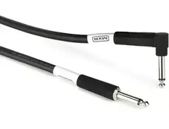 MXR DCIS15R Standard Straight to Right Angle Instrument Cable - 15 foot