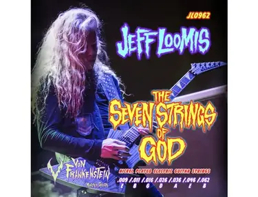Von Frankenstein Monster Gear Jeff Loomis Signature Strings - The Seven Strings of God (.009-.062)