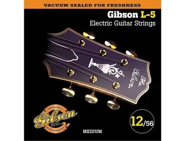 Gibson 12-56 Pure Nickel L-5 Strings