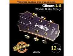 Gibson 12-56 Pure Nickel L-5 Strings