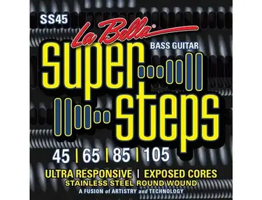 La Bella SS45 Super Steps Bass Strings (45-105)