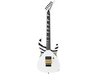 Jackson Soloist Zebra XL Bruce Kulick Signature Electric Guitar