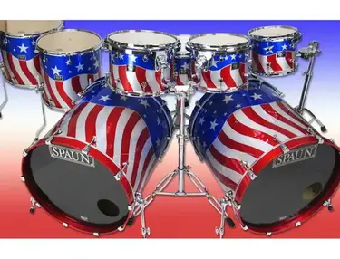 Spaun drum kit custom