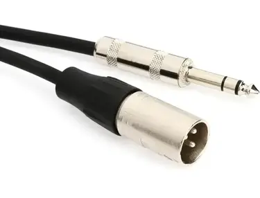 Pro Co BPBQXM-10 Excellines Balanced Patch Cable - TRS Male to XLR Male - 10 foot