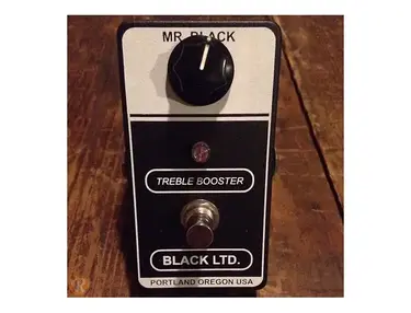 Mr. Black Treble Booster Black LTD