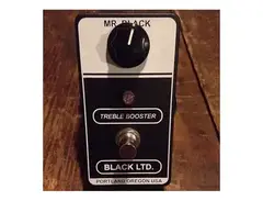 Mr. Black Treble Booster Black LTD main image