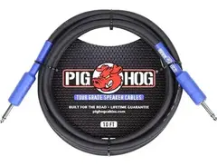 Pig Hog High Performance 14 Gauge 9.2mm 1/4" Speaker Cable - 10 Foot main image