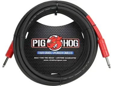 Pig Hog High Performance 14 Gauge 9.2mm 1/4" Speaker Cable - 25 Foot