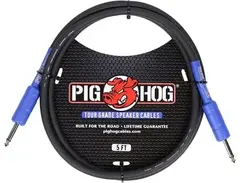 Pig Hog High Performance 14 Gauge 9.2mm 1/4" Speaker Cable - 5 Foot main image