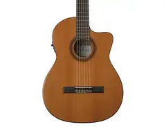 Cordoba C5-CE Nylon String Acoustic-Electric Guitar - Cedar