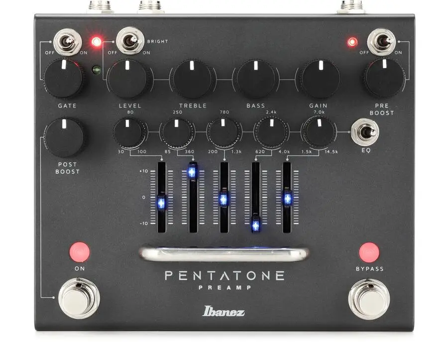 Ibanez Pentatone Preamp and Equalizer Pedal | Equipboard Ibanez Pentatone Preamp and Equalizer Pedal | Equipboard