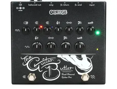 Orange Guitar Butler Dual-channel Guitar Preamp Pedal