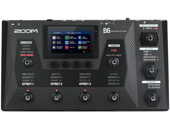 Zoom B6 Bass Multi-effects Processor - ranked #377 in Multi Effects ...