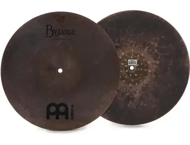 Meinl Cymbals 15 inch Byzance Big Apple Dark Hi-hat Cymbals