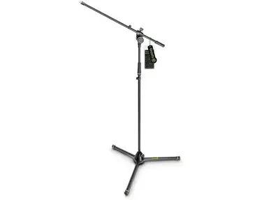 Gravity Stands MS 4321 B Microphone Stand with Tripod Folding Base and 2-Point Boom
