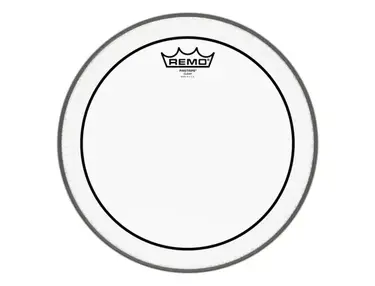 Remo Pinstripe Clear, 12"