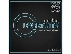Cleartone 10-52 Light Top/Heavy Bottom Electric Nickel Plated Strings main image