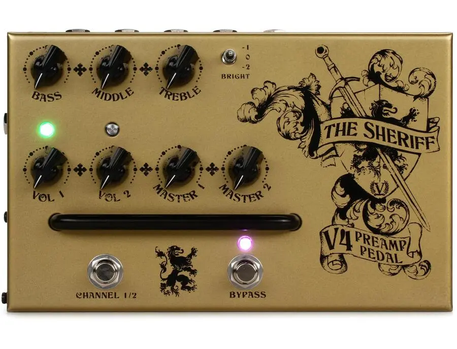 Victory Amplification V4 The Sheriff Preamp Pedal - What To Know