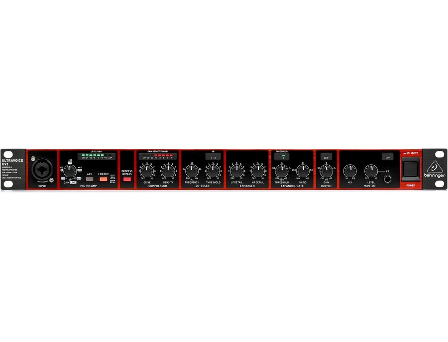 Behringer Ultravoice UV1 Channel Strip And USB Audio Interface | Equipboard