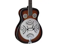 Regal Rd-30T Studio Series Roundneck Resophonic Guitar Vintage Sunburst