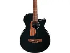 Ibanez Aegb24e Acoustic-Electric Bass Guitar Black Gloss
