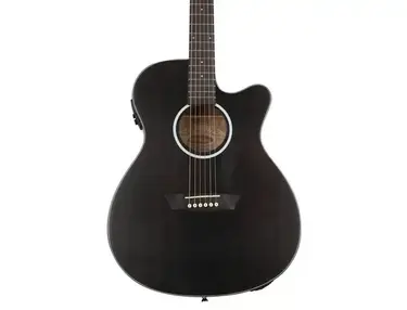 Washburn Deep Forest Ebony ACE Acoustic-electric Guitar