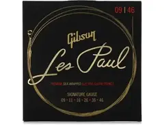 Gibson Les Paul Premium Electric Guitar Strings - .009-.046 Signature Gauge