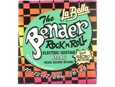 La Bella B1046 Bender Electric Guitar Strings - .010 -.046 Regular