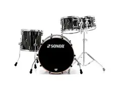 Sonor Prolite Ebony White Stripes main image